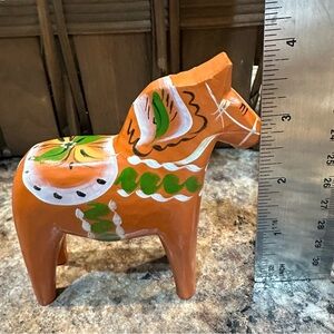 Handcrafted Dälahorst (Dala Horses) set of 4